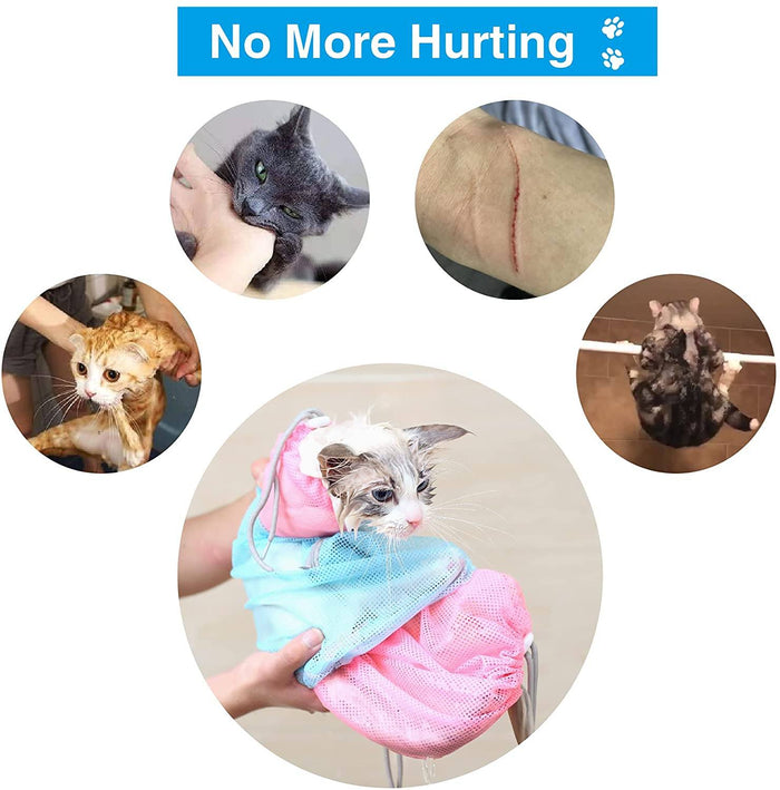 Cat Bag for Nail Trimming, Injection, Medicine Taking Cat Care & Grooming Pet Clever