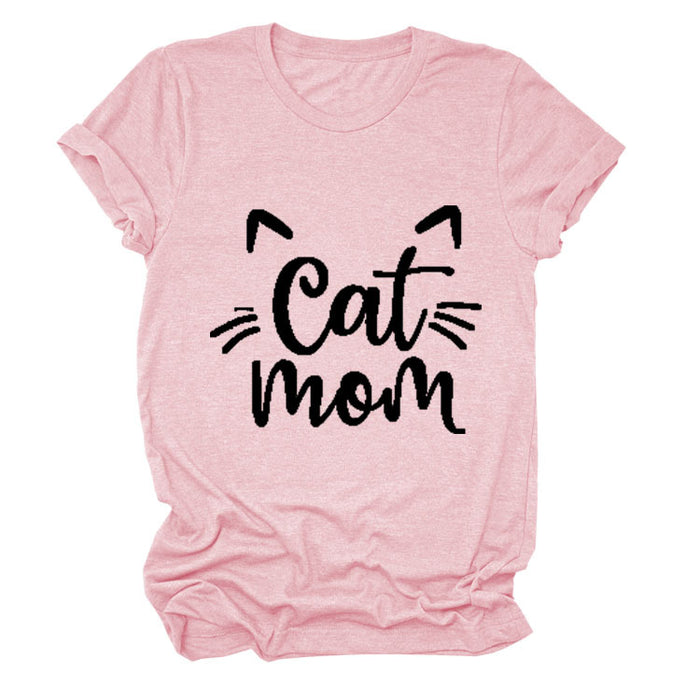 Pink (black font) / S