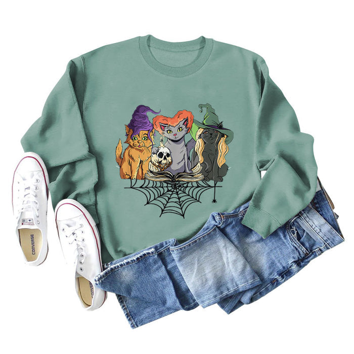 Light green sweater (black word color picture) / S