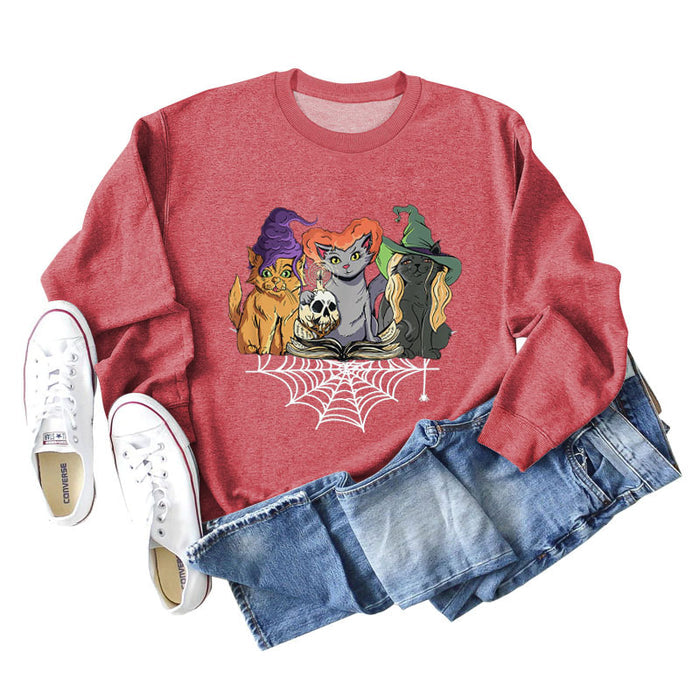Red sweater (white color picture) / S