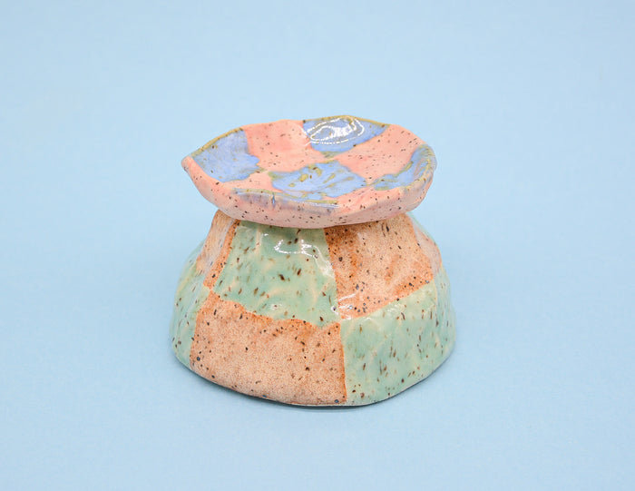 Checkerboard Ring Dish