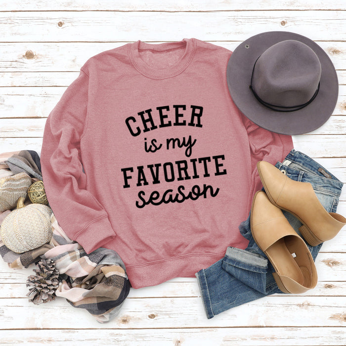 Rose gold sweater (black font) / S