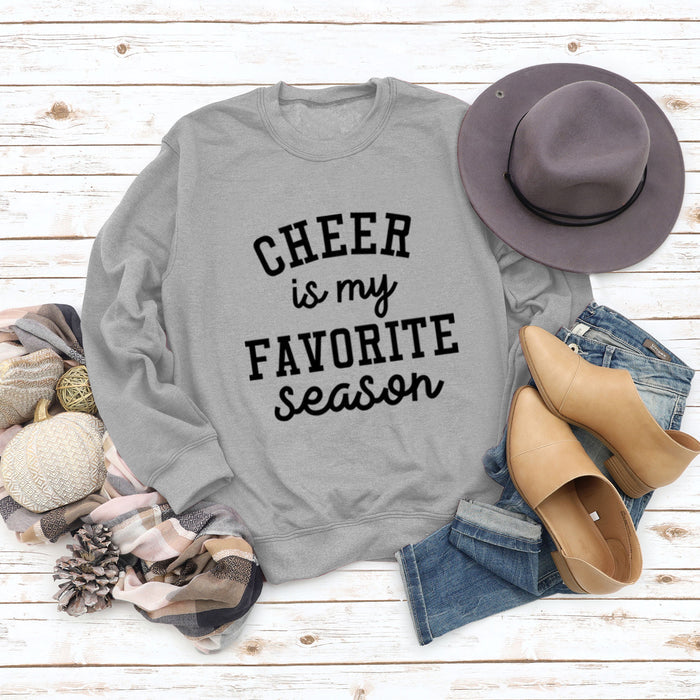 Grey sweater (black font) / S