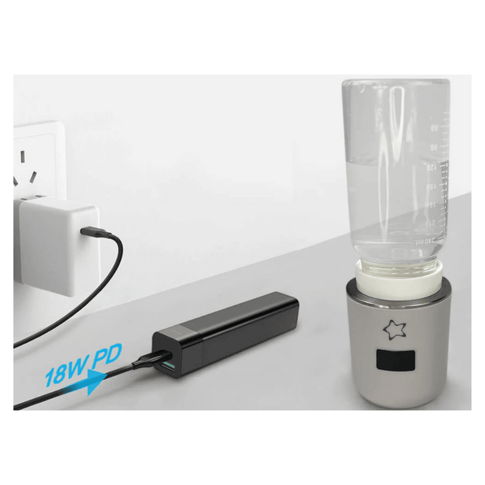 Cherub Baby 5000mAh QC 3.0 ULTRA COMPACT POWER BANK 18W USBC + USB A