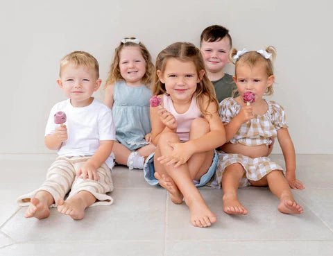 Cherub Baby Silicone Freezer Tray & Icy Pole Moulds - Sand