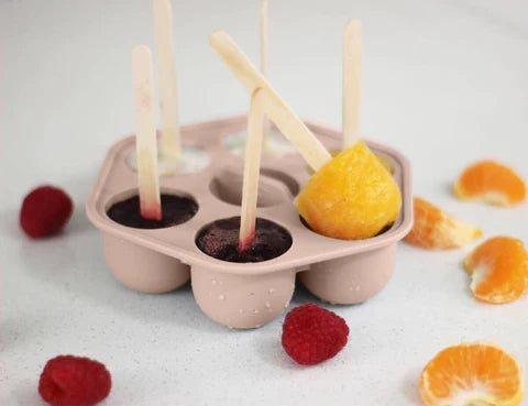 Cherub Baby Silicone Freezer Tray & Icy Pole Moulds - Sand