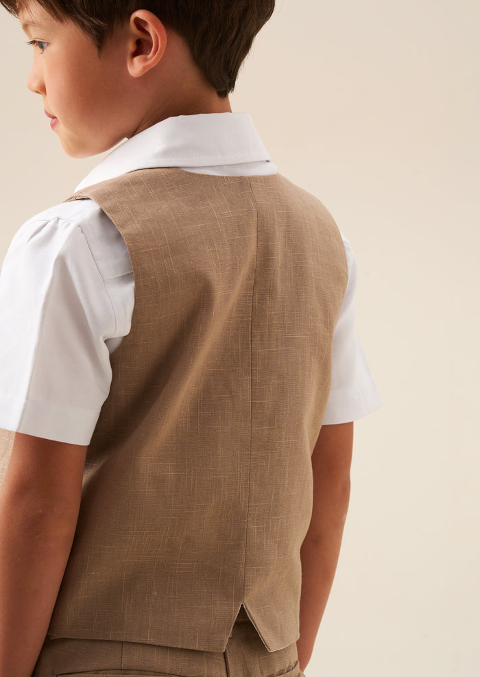 Chester Double Breasted Waistcoat And Shirt Set