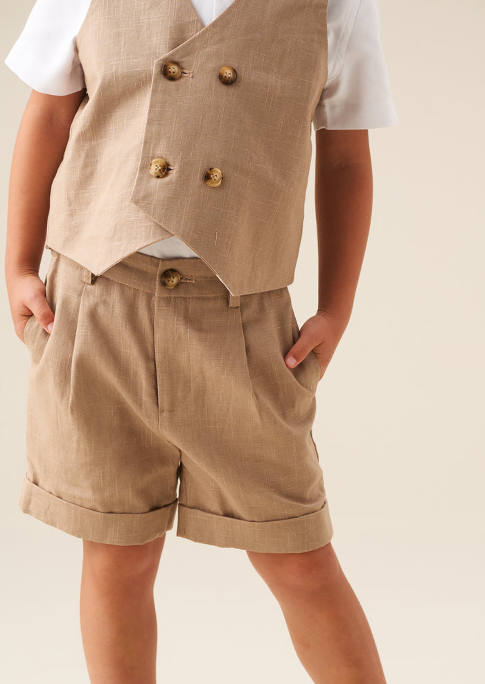 Chester Turn Up Suit Short