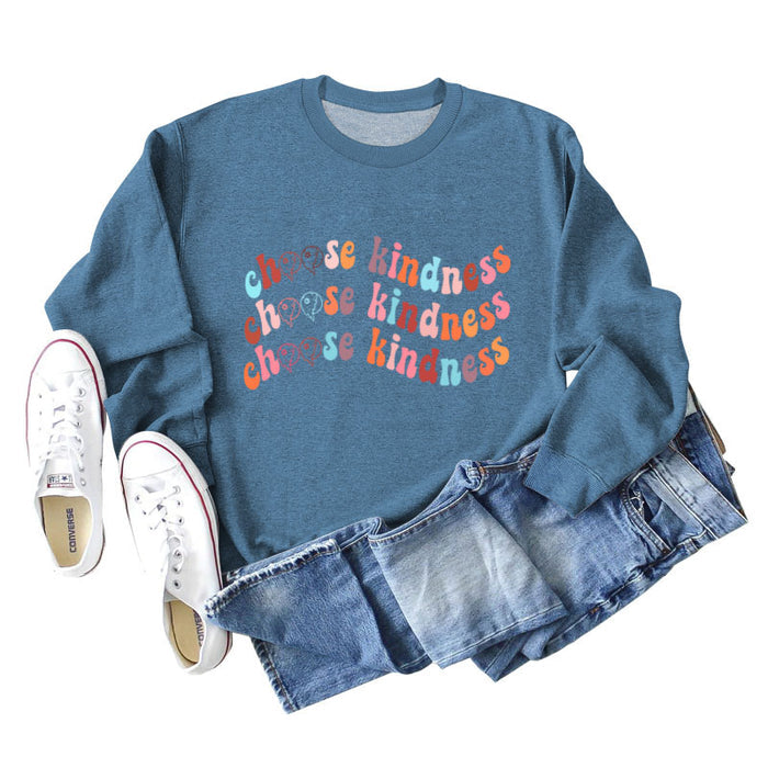 Blue sweater (color picture) / S