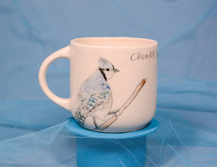 Chunky Bluejay Mug