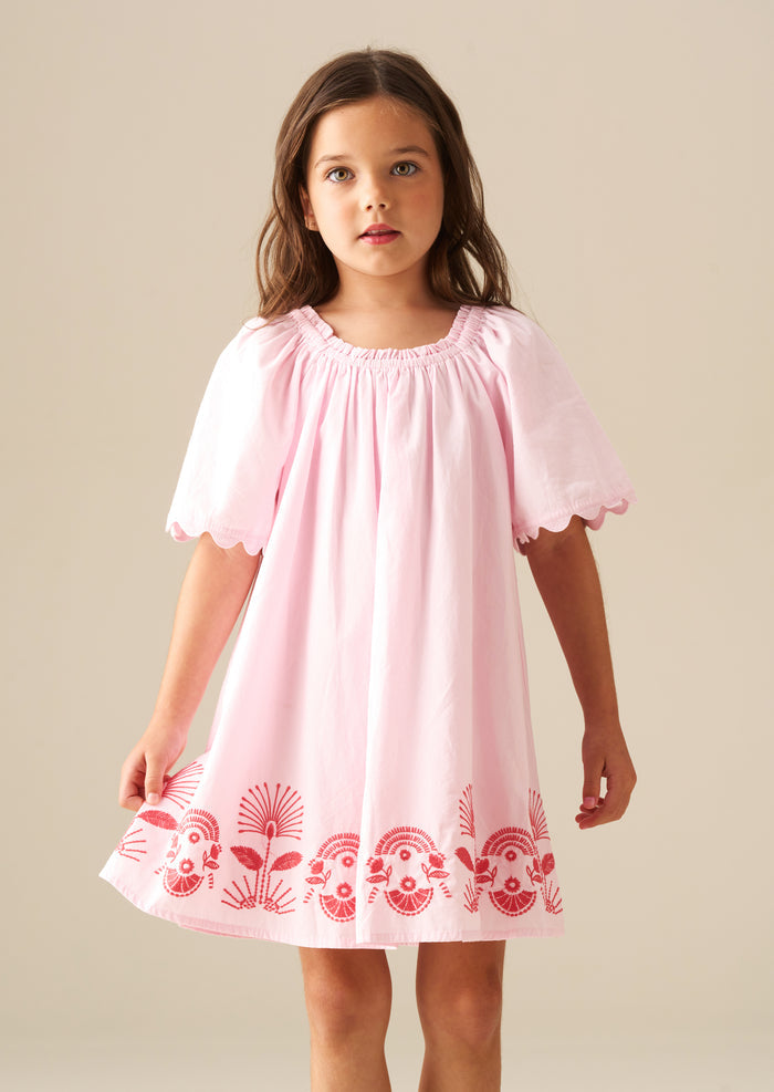 Ciara Corsage Swing Dress