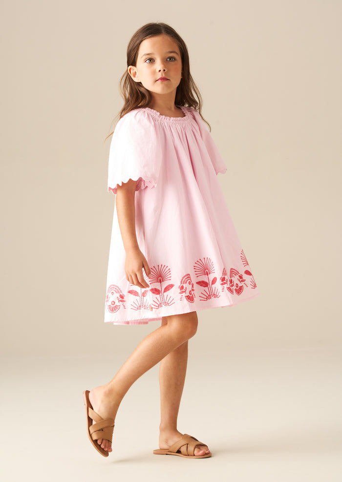 Ciara Corsage Swing Dress