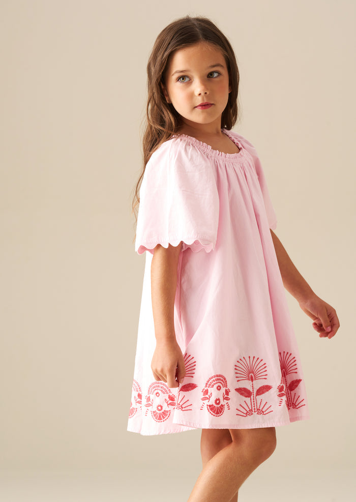 Ciara Corsage Swing Dress