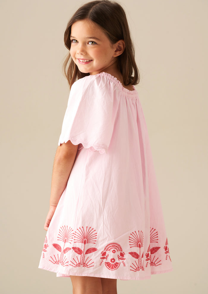 Ciara Corsage Swing Dress