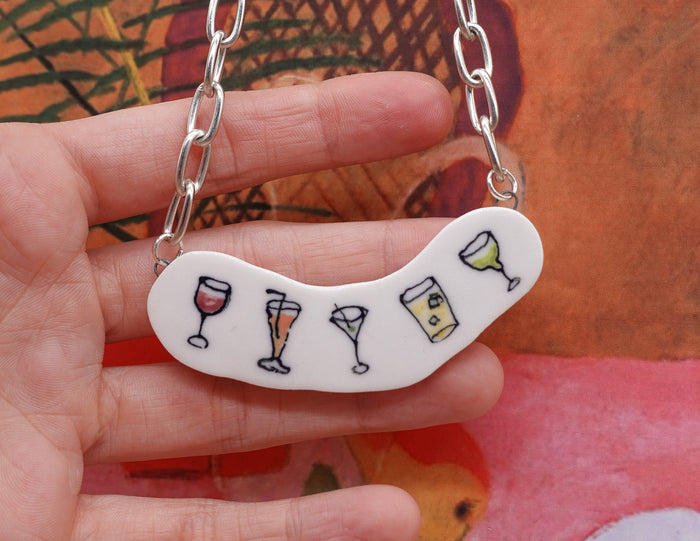 Cocktails Necklace