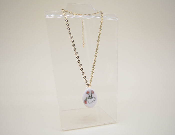 Coffee Cup Necklace