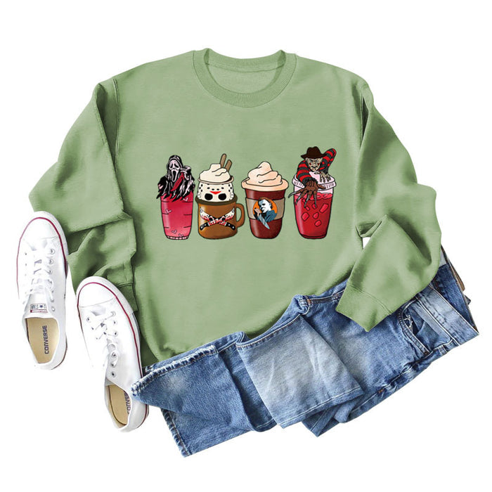 Olive green sweater (color picture) / S