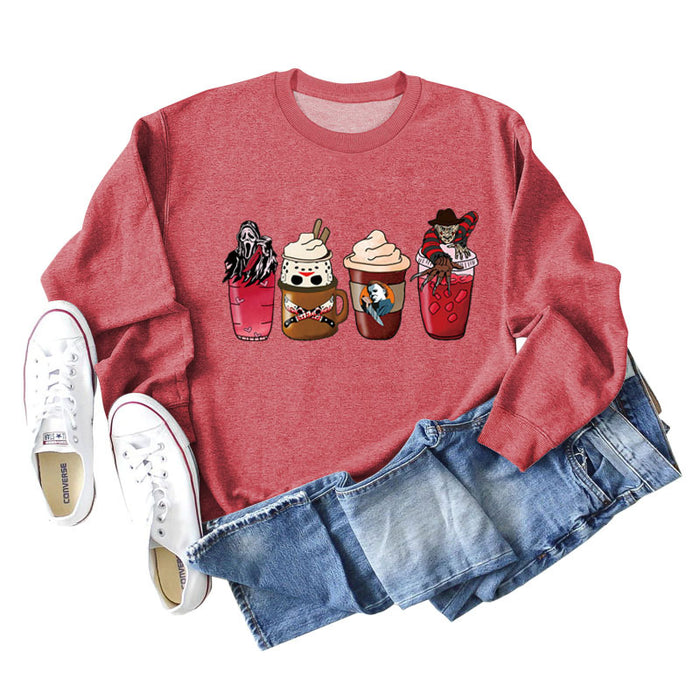 Red sweater (color picture) / S