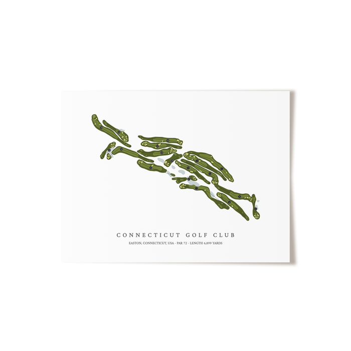 Connecticut Golf Club | Golf Course Print | Unframed