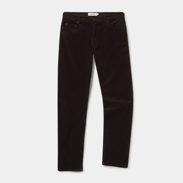 Cord 5-Pocket Pant -  Dark Brown