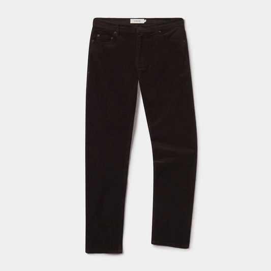 Cord 5-Pocket Pant -  Dark Brown