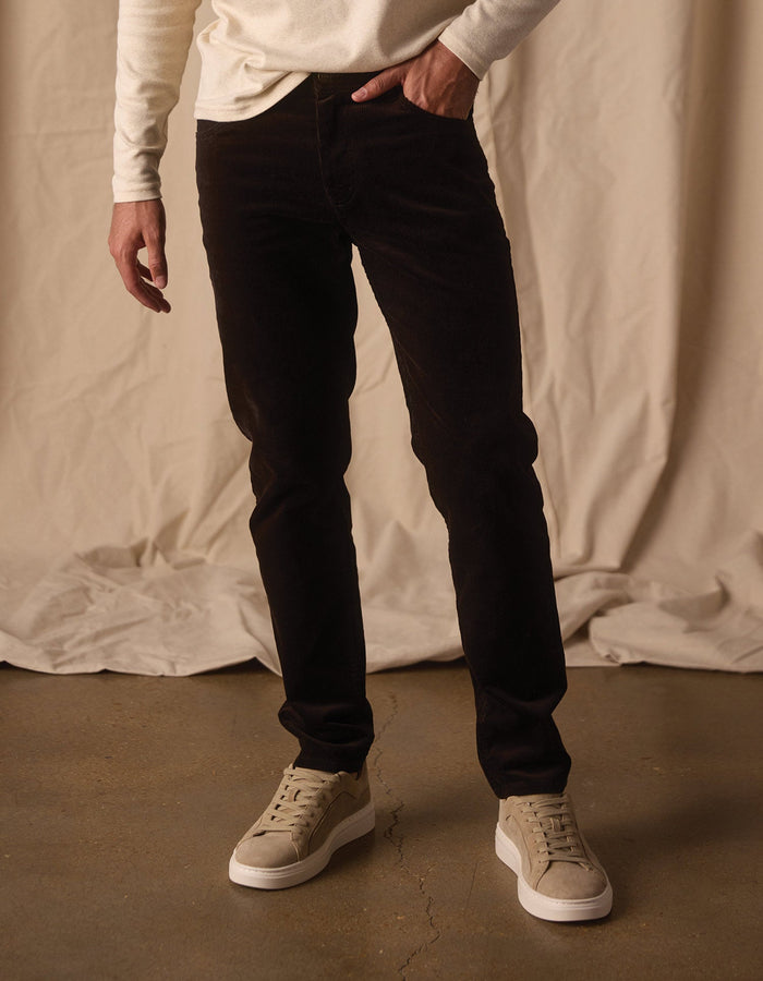 Cord 5-Pocket Pant -  Dark Brown