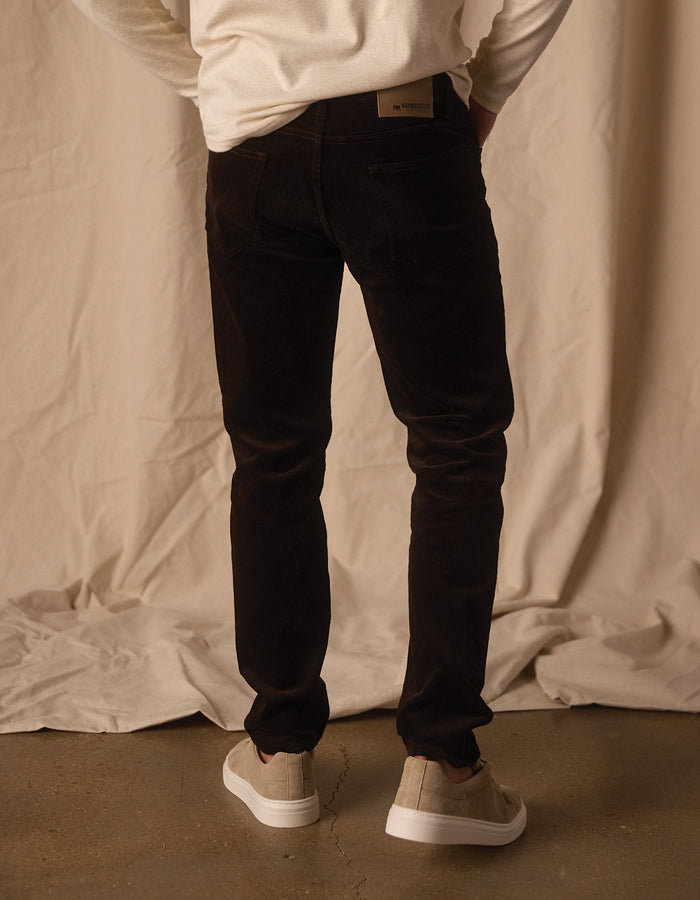 Cord 5-Pocket Pant -  Dark Brown