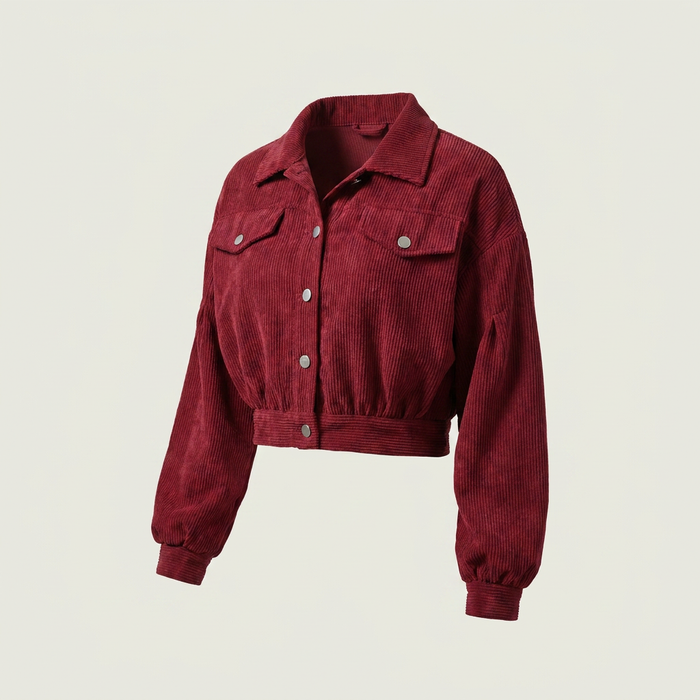 Corduroy Cropped Jacket Women Canada | Parcel Theory