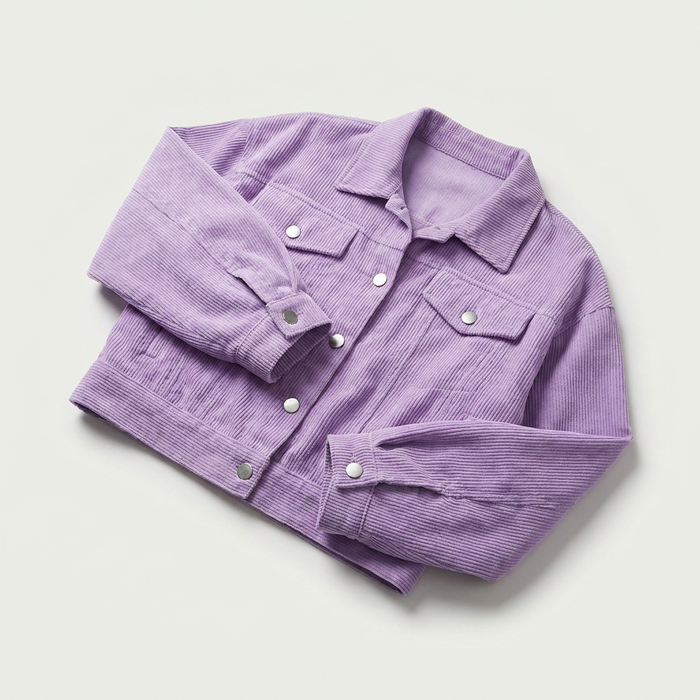 Corduroy Cropped Jacket Women Canada | Parcel Theory