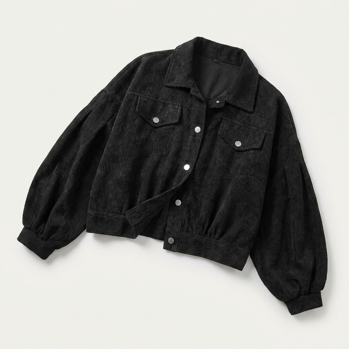 Corduroy Cropped Jacket Women Canada | Parcel Theory
