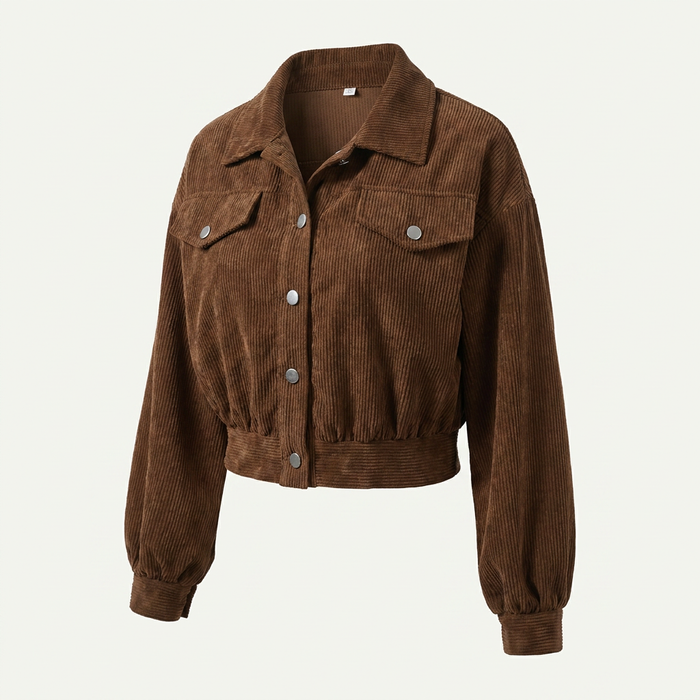 Corduroy Cropped Jacket Women Canada | Parcel Theory