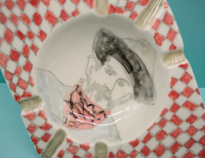 Cowboy Terry Diamond Ash Tray