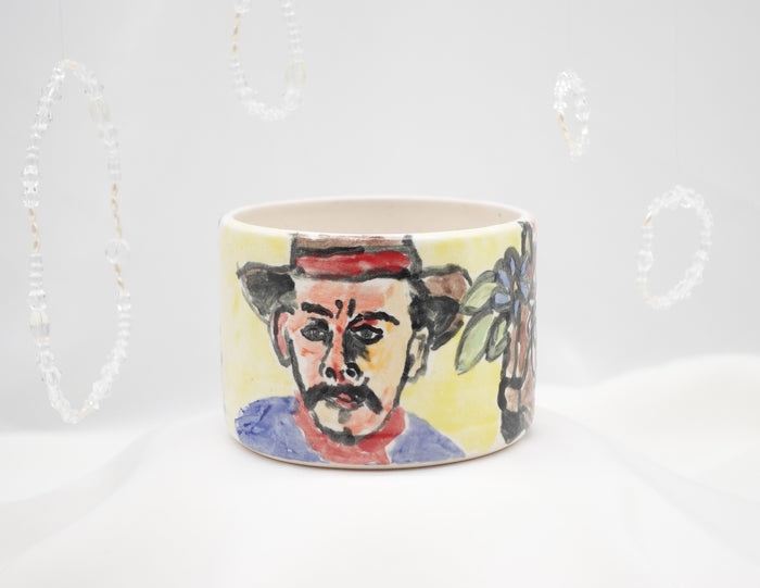 Cowboy Yeehaw Majolica Catch-all