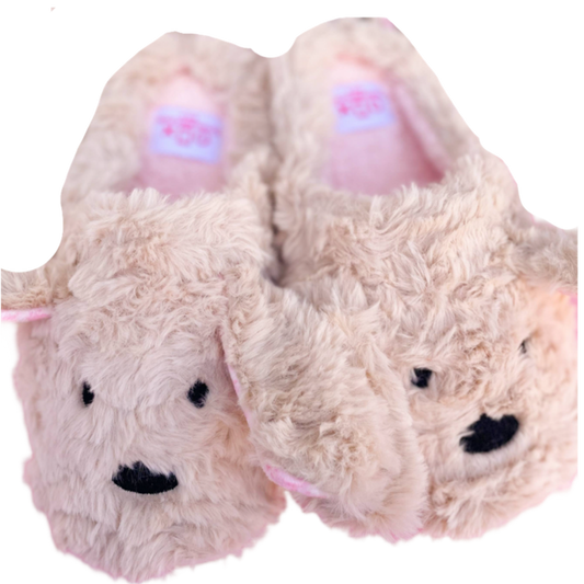 puppy dog lounge slippers ohmeredith rock paper scissors
