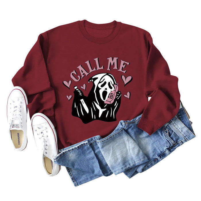 Wine red sweater (color picture) / S