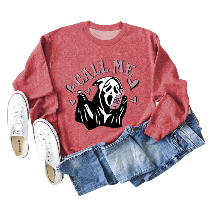 Red sweater (color picture) / S