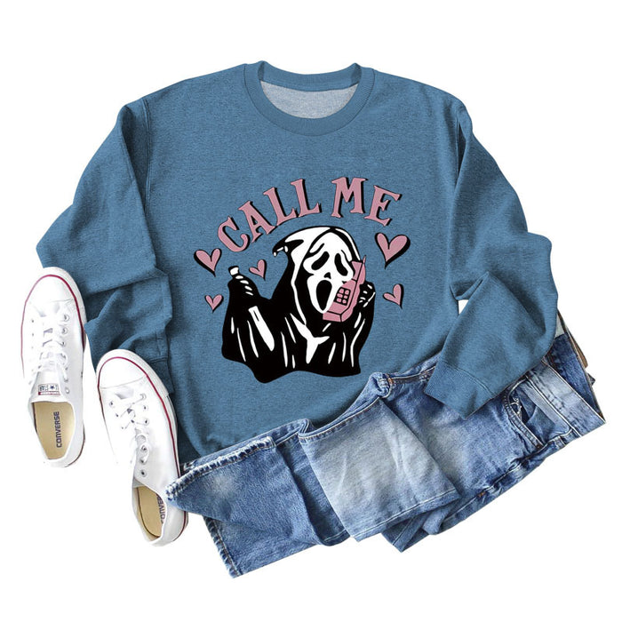 Blue sweater (color picture) / S