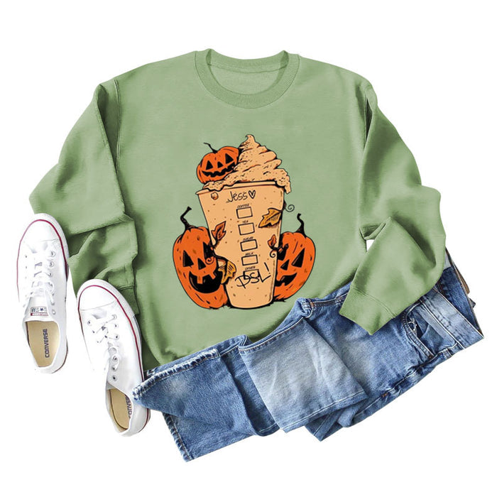 Olive green sweater (color picture) / S