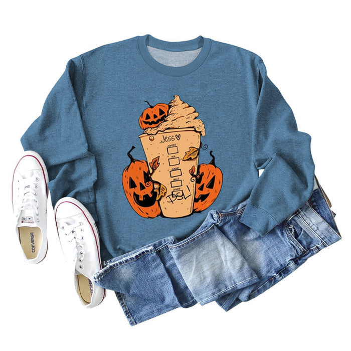 Blue sweater (color picture) / S