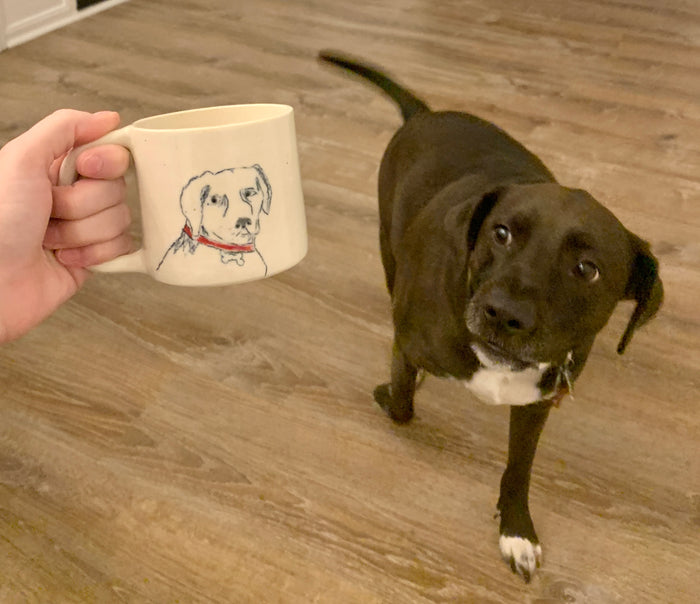 Custom Pet Portrait Mug