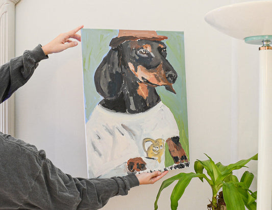 Custom Pet Portrait Painting
