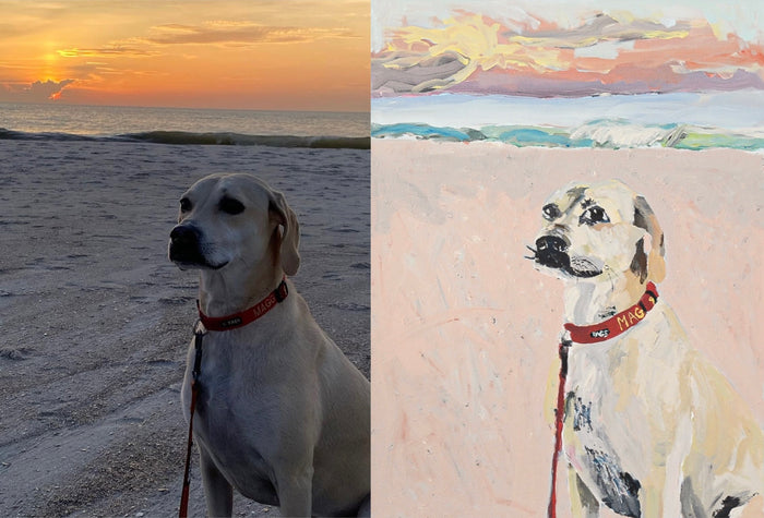 Custom Pet Portrait Painting