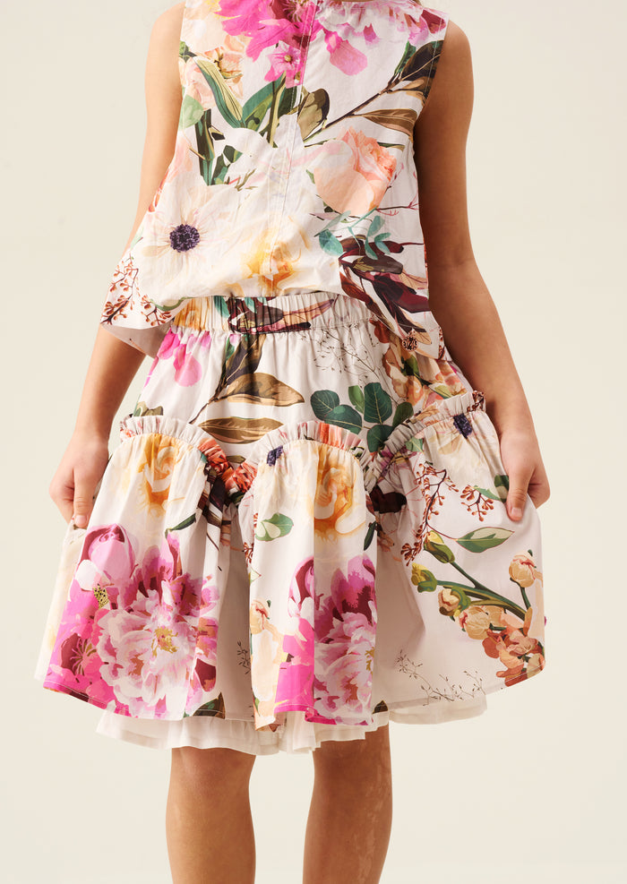 Dahlia Multi Ruffle Tiered Skirt