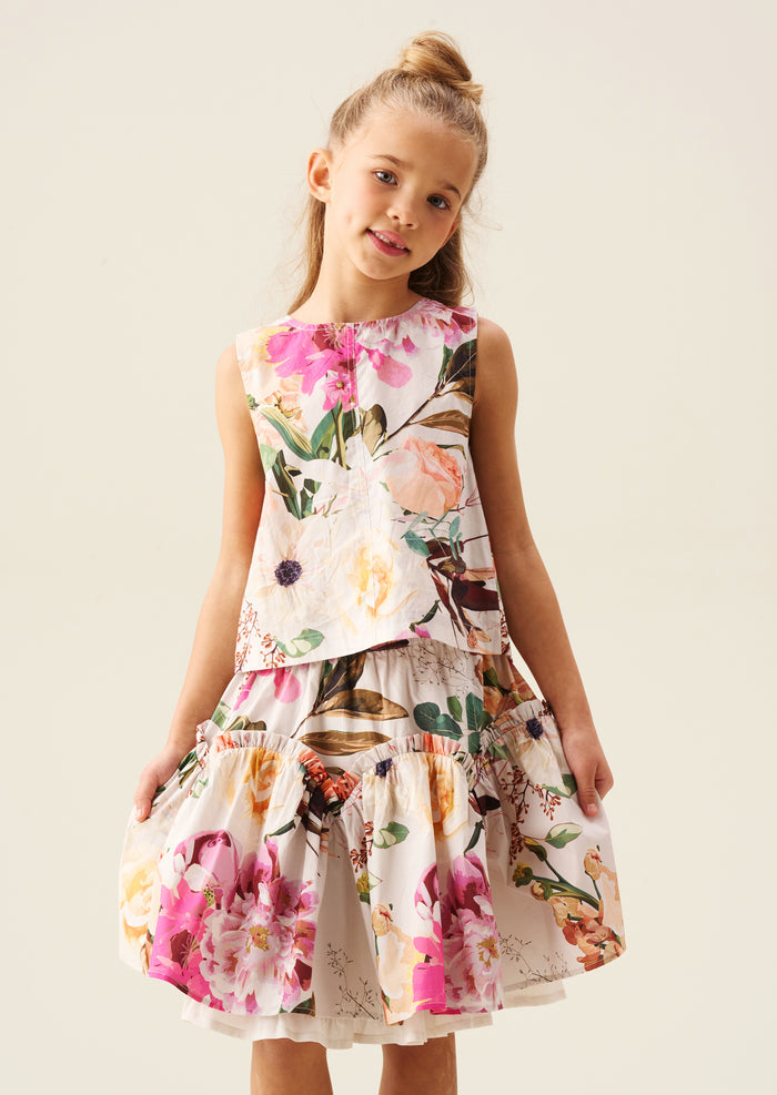 Dahlia Multi Ruffle Tiered Skirt