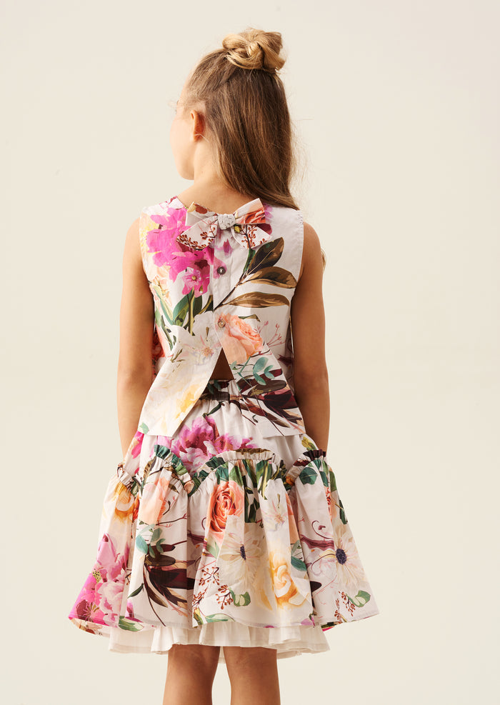 Dahlia Multi Ruffle Tiered Skirt