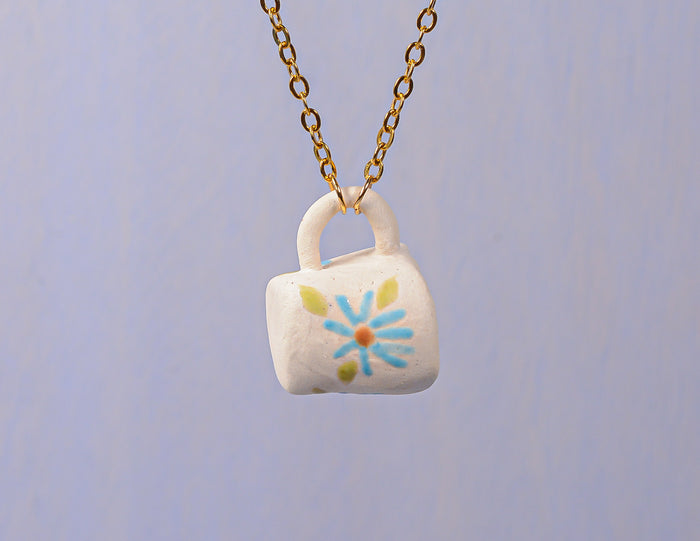 Daisy Mug Necklace