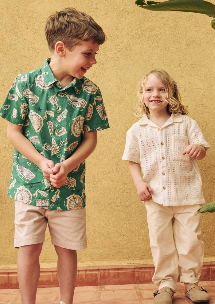 Damien City Print Shirt