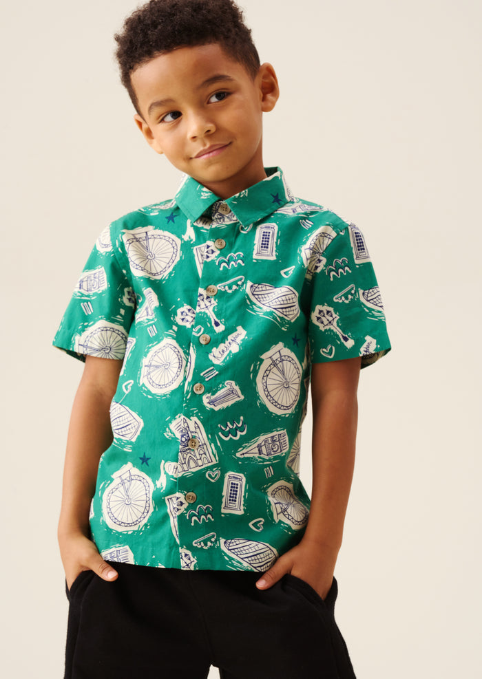 Damien City Print Shirt