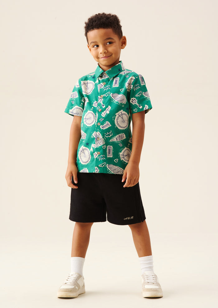 Damien City Print Shirt