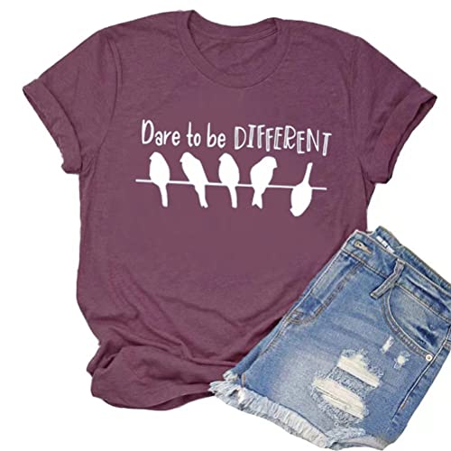 Dare to Be Different T-Shirt Women's Graphic Tee
